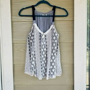 Embroidered Tank Top